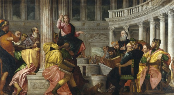Disputa con los doctores by Paolo Veronese